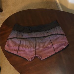 Lululemon Speedway Short H2O Size 8
